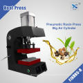 XINHONG Huile de chanvre Extraction Doubles plaques de chauffage Pneumatic Heat Rosin Press